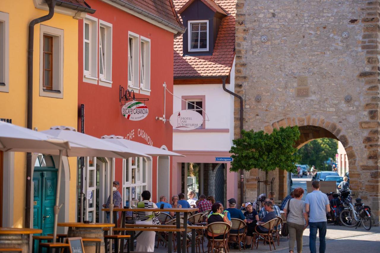 Hotel Am Torturm Volkach Eksteriør billede